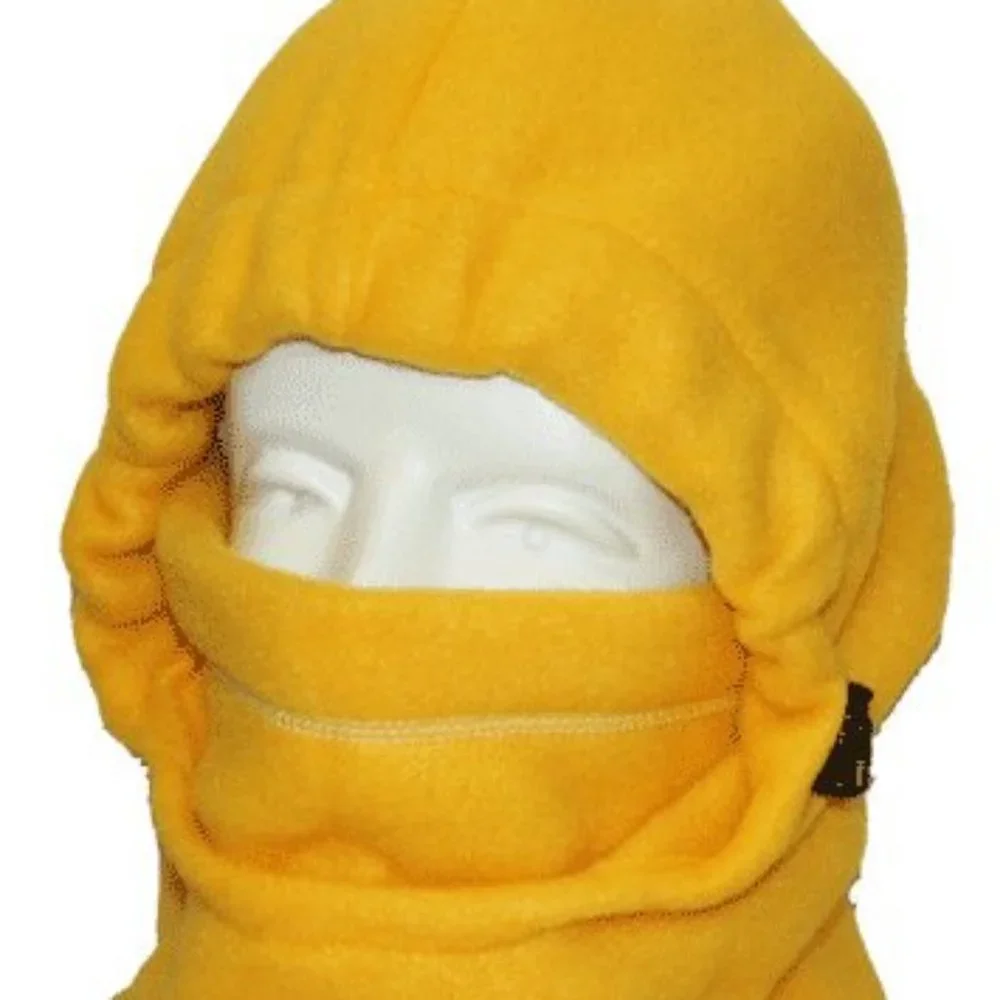 Gold Fleece Versatile Hood for skiing, snowblowing, snowboarding, truck… - Picture 3 of 4